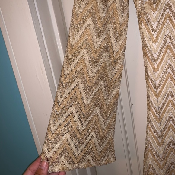 Gold Lilly Pulitzer cocktail dress - Picture 4 of 5